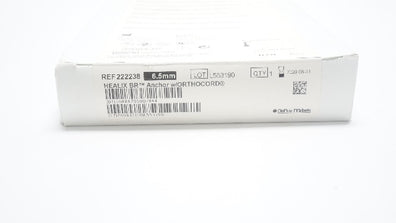 DePuy Mitek 222238 HEALIX BR Anchor w/ORTHOCORD TCP/PLGA 6.5mm (x)